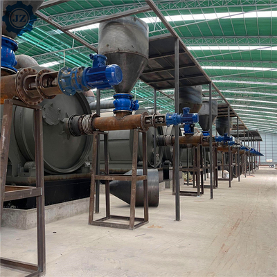 Fully Continuous Waste Tyre Plastic Recycling To Fuel Oil Pyrolysis Plant