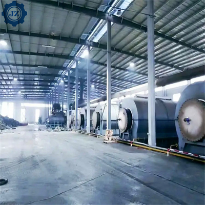 30TPD Automatic Pyrolysis Plant For Waste Tyre/Plastic Recycling To Fuel Oil