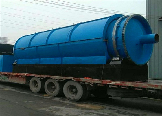 5-20T/D Environmental Used Waste Tire Recycling Pyrolysis Plant for fuel oil carbon black