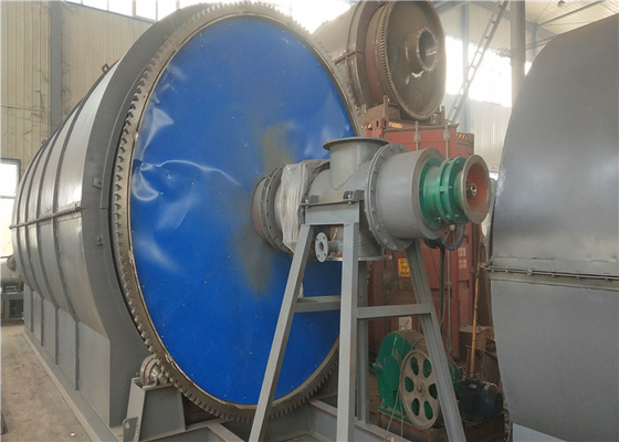 Waste Plastic Used Tyre Rubbers Pyrolysis to Fuel Oil Plant for Waste Recycling