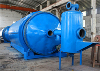 High Oil Yield Factory Price 10 Ton Per Day Waste Tyre Rubber Pyrolysis To Diesel Fuel Oil Plant