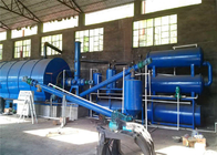5-20T/D Environmental Used Waste Tire Recycling Pyrolysis Plant for fuel oil carbon black