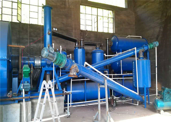 Solid Waste Recycling 5-20T/D Waste plastic tyre pyrolysis plant for fuel oil
