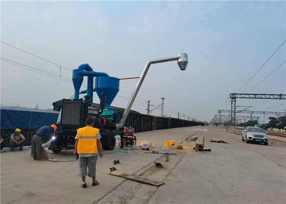 Grain Conveying Machine Mobile Conveyor Machine Price Rice Husk Pneumatic Conveyor