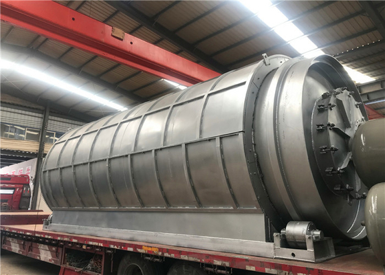 High Efficient Waste Tyre Pyrolysis To Energy Oil Machine scrap Tire Recycling Pyrolysis To Oil Plant
