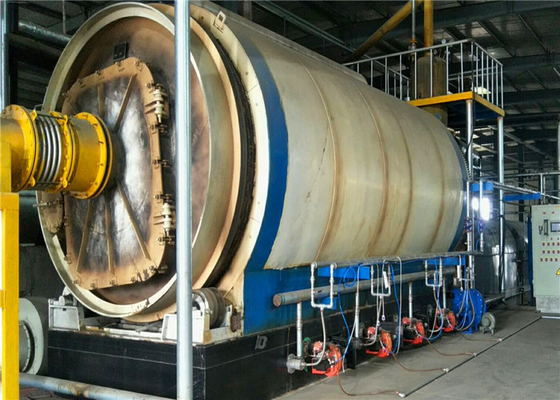 China Environmental Waste Tire Recycling To Oil Pyrolysis Machine Manufacturer