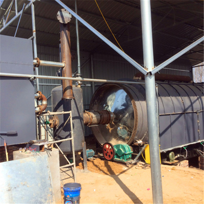 10ton 20ton 30 ton Scrap Tire Recycling Pyrolysis To Fuel Oil, Waste Tire Recycling Plant