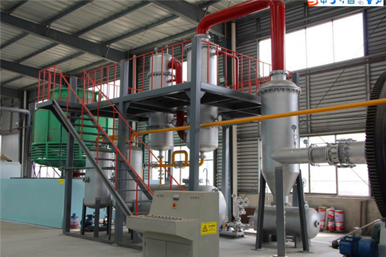 8 ton Small Waste Plastic Used Tyre Rubbers Pyrolysis to Fuel Oil Plant for Waste Recycling