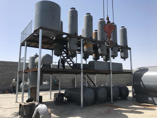 Used Enging Oil Recycling Plant Waste Oil to Diesel Distillation Machine