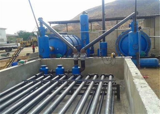 25T Automatic Fully Continuous Pyrolysis Machine Tire To Oil Plant For Sale