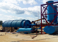 30T~50T Fully Continuous Waste Plastic Scrap Tyre Oil Distillation Pyrolysis Plant