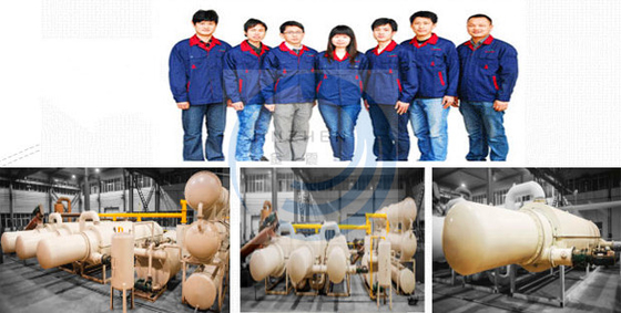 Continuous Waste And Tyre Plastic Pyrolysis Recycling Plant For Furnace Oil And Carbon Black