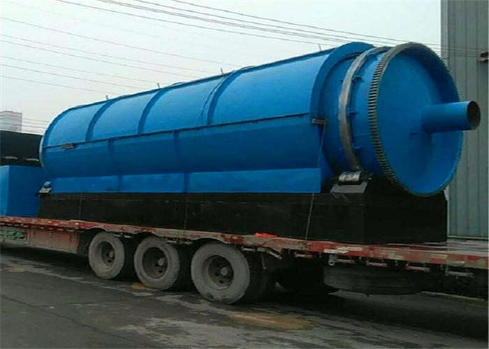 5-20T/D Environmental Used Waste Tire Recycling Pyrolysis Plant for fuel oil carbon black