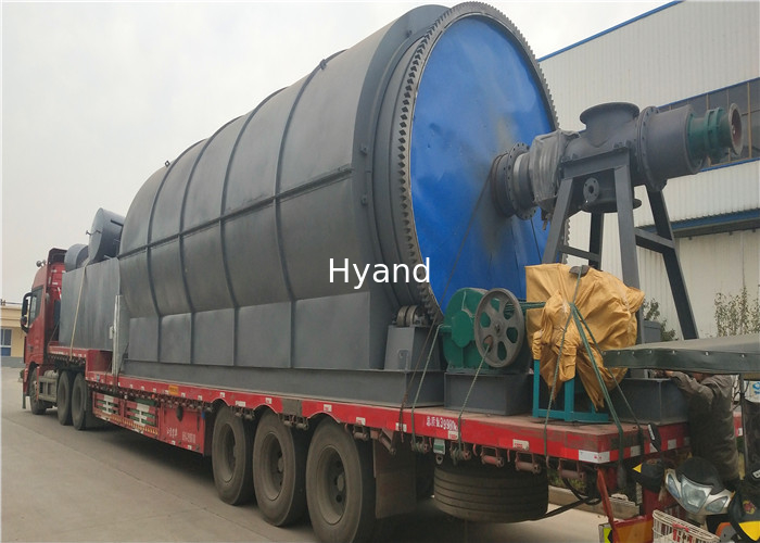 Solid Waste Recycling 5-20T/D Waste plastic tyre pyrolysis plant for fuel oil