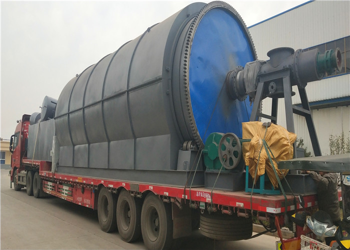 Solid Waste Recycling 5-20T/D Waste plastic tyre pyrolysis plant for fuel oil